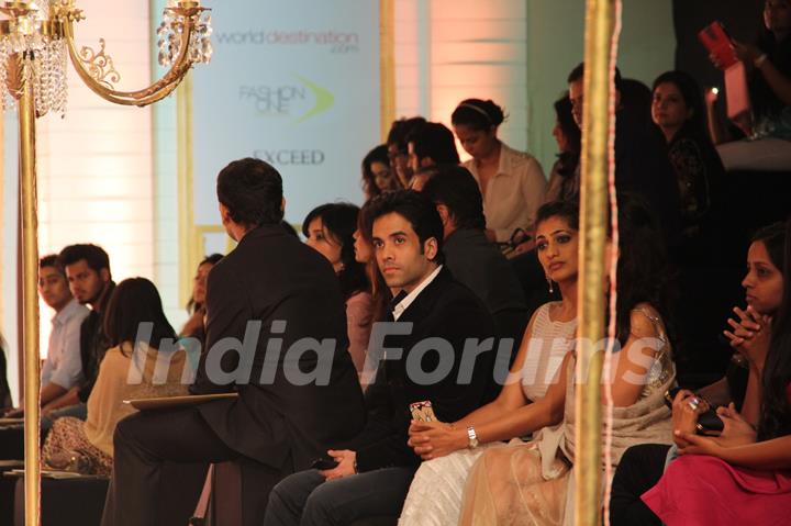 Tusshar Kapoor was seen at the Aamby Valley India Bridal Fashion Week - Day 5