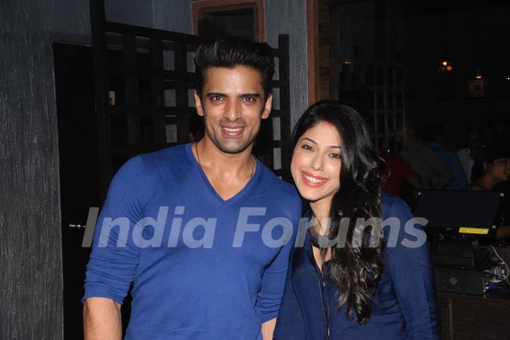 Addite and Mohit Malik at their Anniversary Party