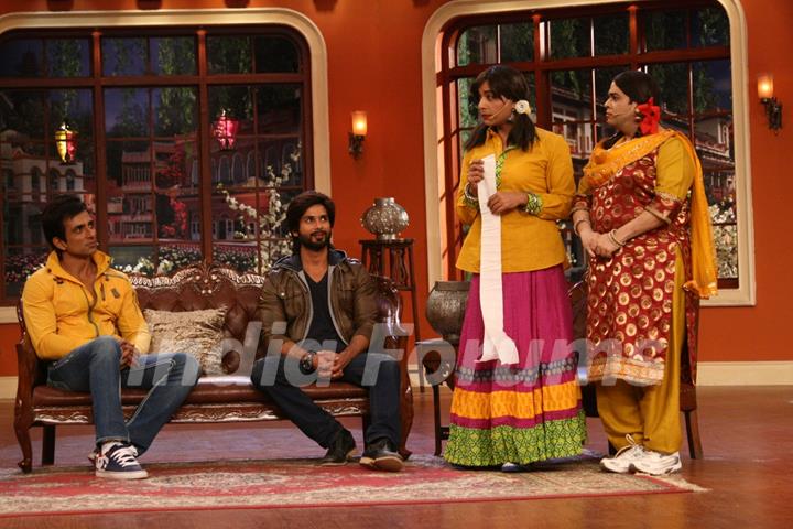 Promotion of R....Rajkumar on Comedy Nights with Kapil