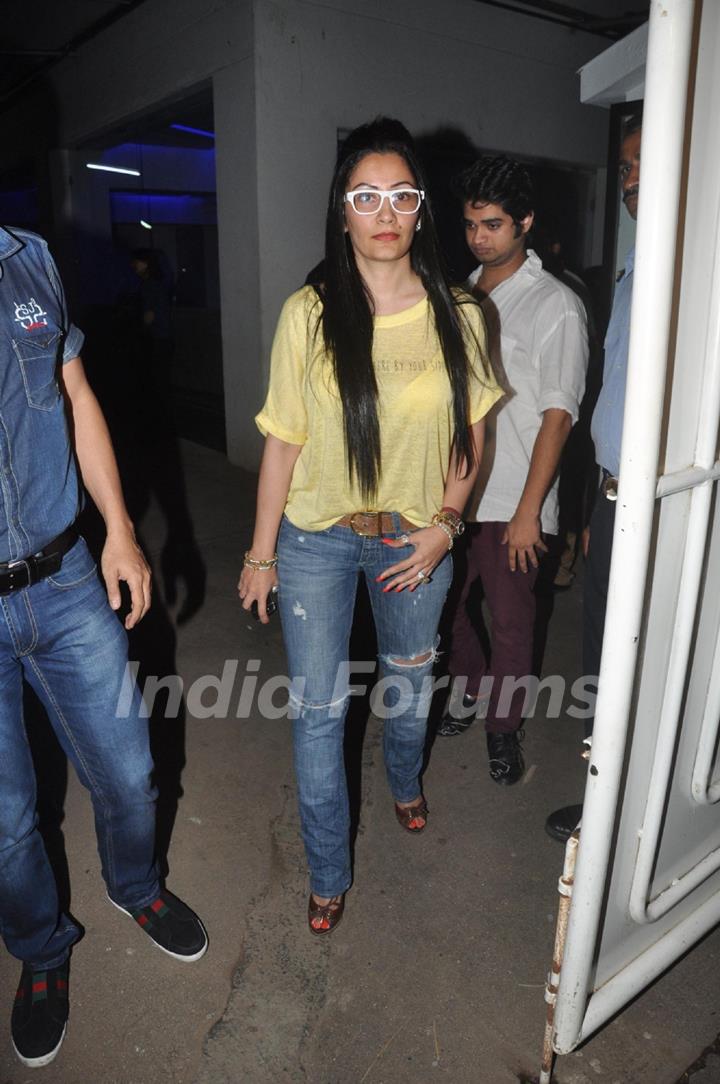 Manyata Dutt at the Special Screeing of R... Rajkumar