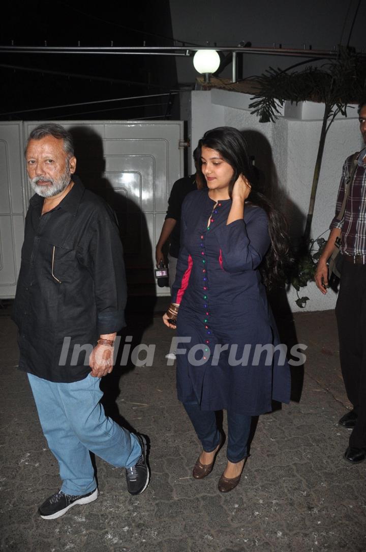 Pankaj Kapoor at the Special Screeing of R... Rajkumar