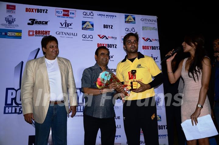 Varun Badola was the Man of the match at the Celebrity Charity Cricket Match
