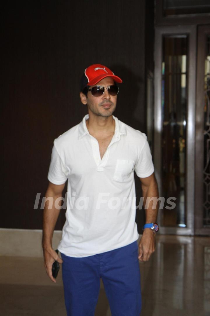 Dino Morea at the launch of Deanne Panday's book Shut Up and Train