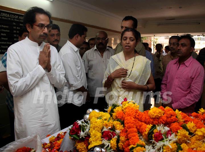 Vinay Apte's Funeral