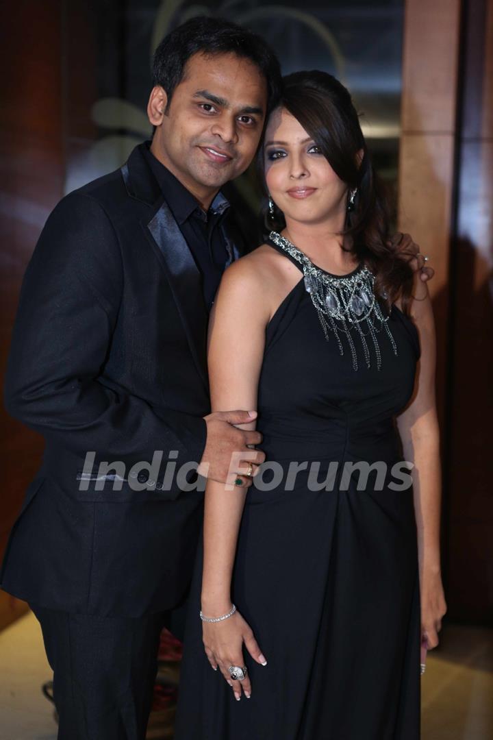 Hosts Dolly and Vijay Bhatter at India-Forums.com 10th Anniversary Party