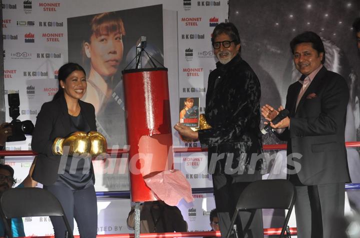 Amitabh Bachchan at Launch of the biography of boxer Mary Kom