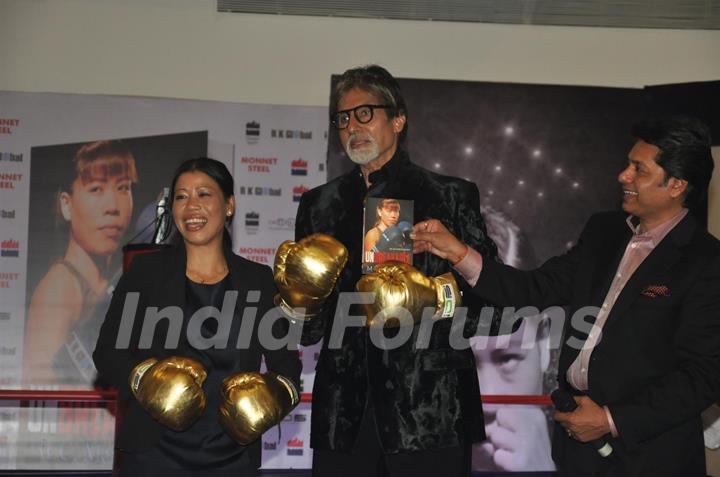 Amitabh Bachchan at Launch of the biography of boxer Mary Kom