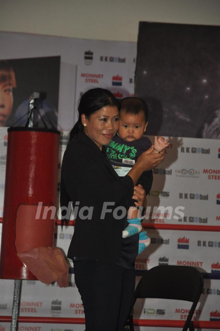 Launch of the biography of boxer Mary Kom