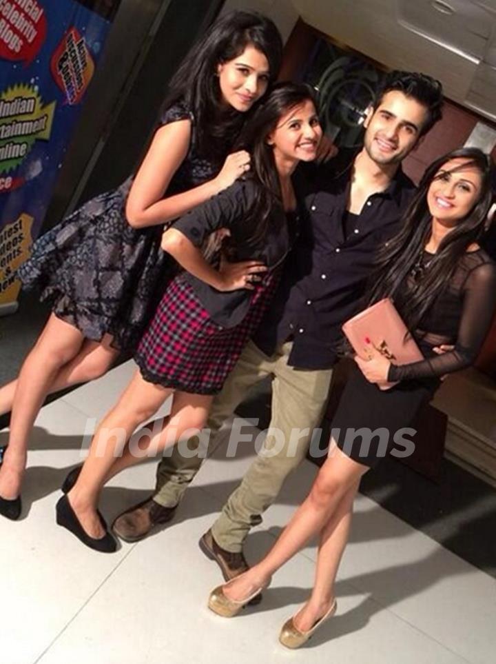 Vrinda ,Fenil,Krystle and Karan