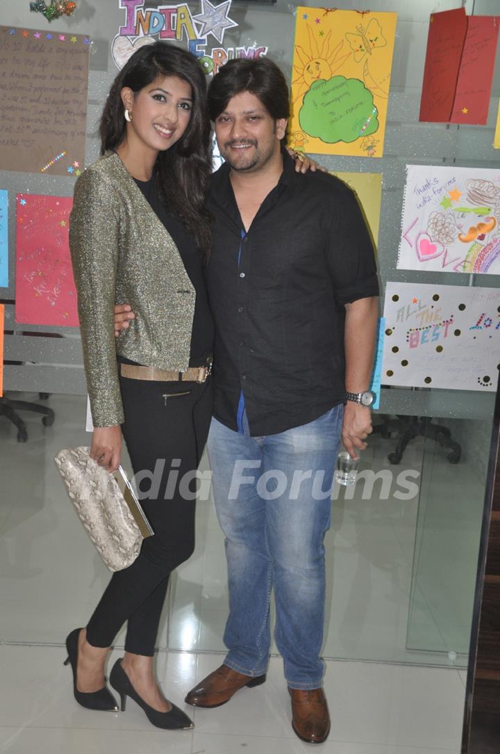 Celebs at the India-forums Office