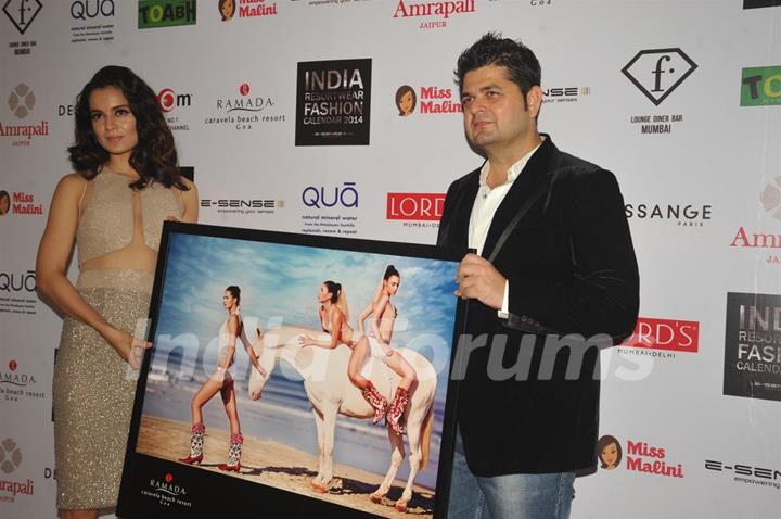 Unveiling of 'Indian Resort wear Fashion Calendar 2014'