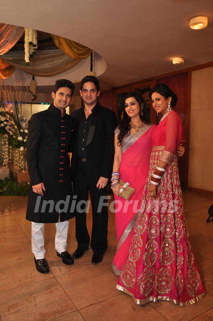 Ravi Dubey and Sargun Mehta Reception Party