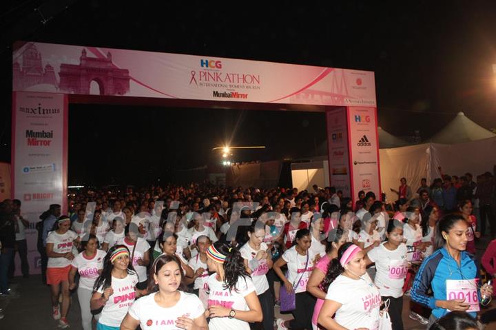 HCG Pinkathon for breast awareness - 2013