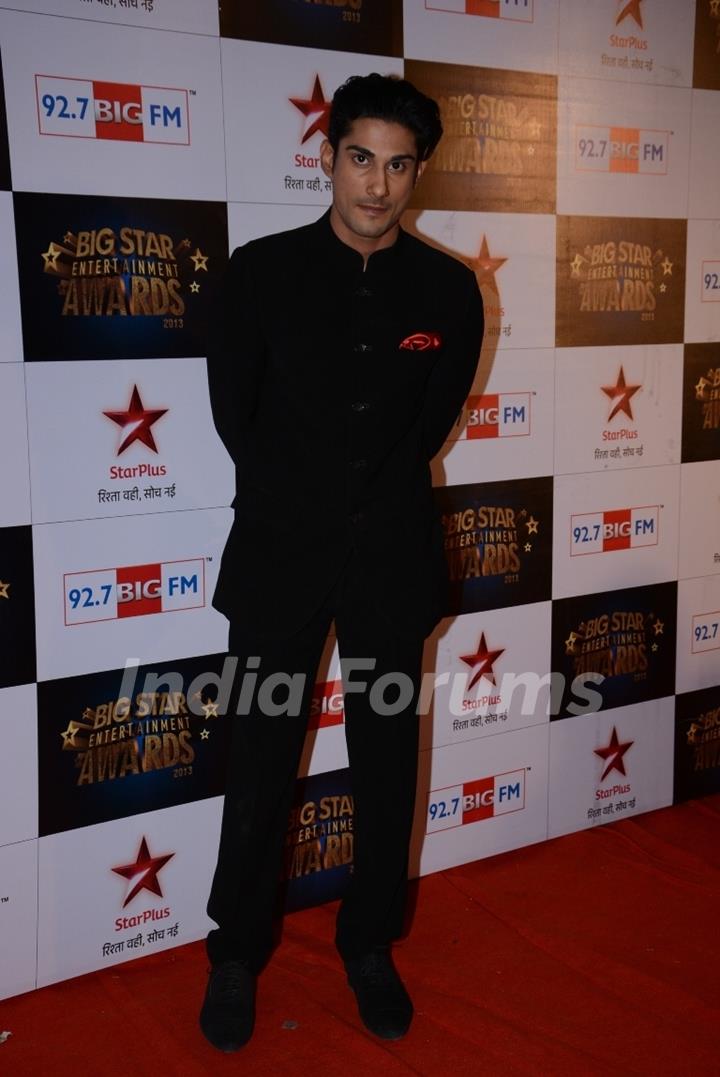 Prateik Babbar at the 4th BIG Star Entertainment Awards