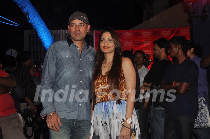 Atul Agnihotri with his wife were at the Launch of Store BANDRA 190