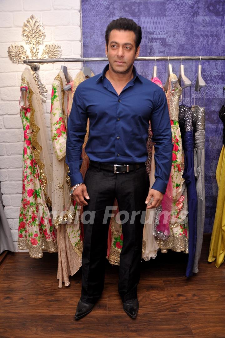 Salman Khan was seen at the Launch of Store BANDRA 190