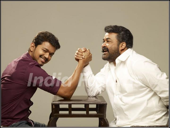 Vijay and Mohanlal