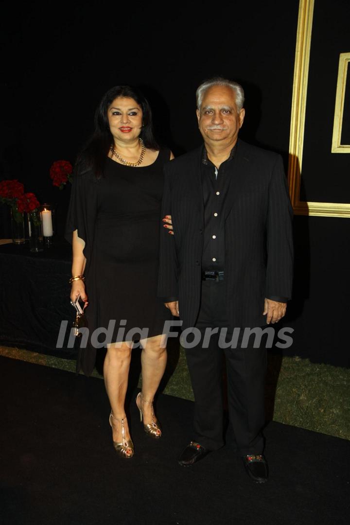 Ramesh Sippy and Kiran Juneja were seen at Deepika Padukone's party