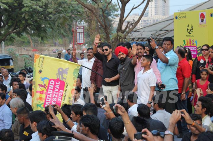 Shreyas Talpade Flags off Harley Davidson bike rally