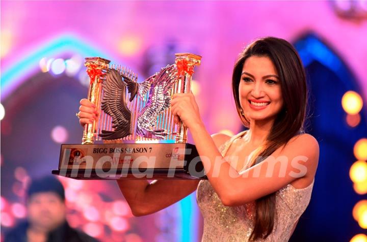 Gauhar Khan declared winner of Bigg Boss Saat 7