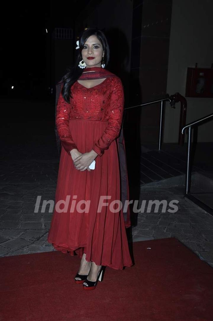 Richa Chadda was at Amna Shariff's Wedding Reception