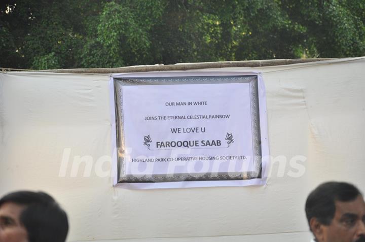 Farooq Shaikh's Condolence Meeting