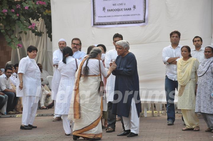 Farooq Shaikh's Condolence Meeting