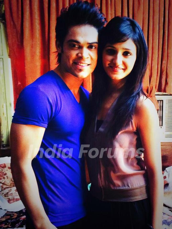 Shakti Mohan with Kunwar Amarjeet Singh