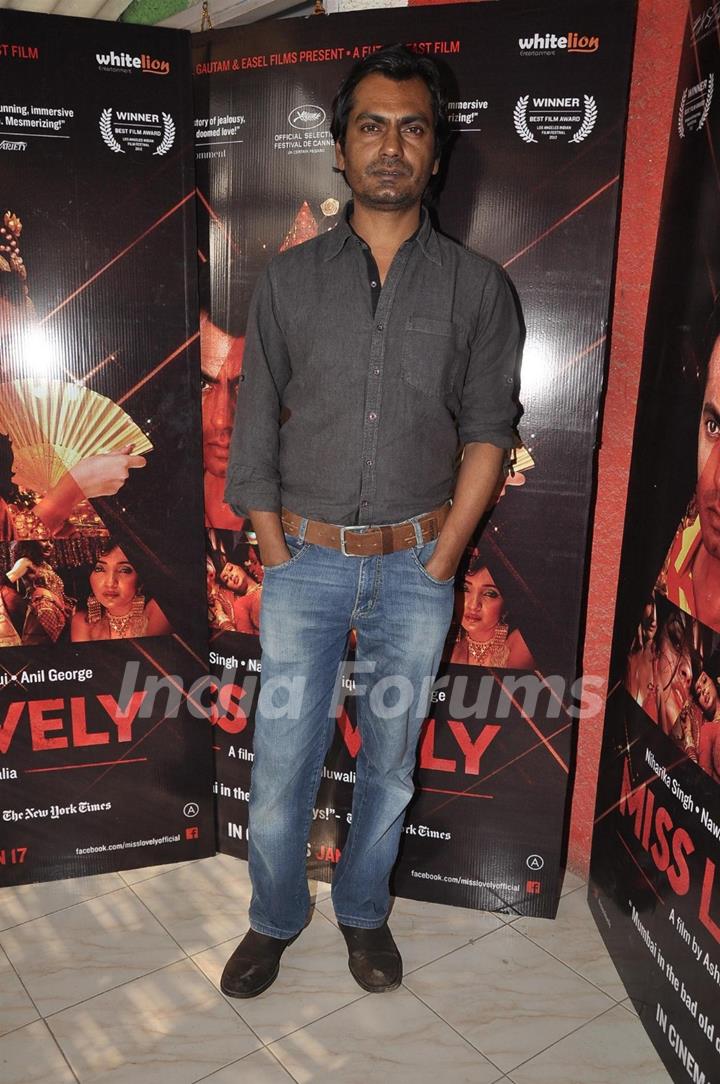 Nawazuddin Siddiqui at the Media Interaction of Miss Lovely