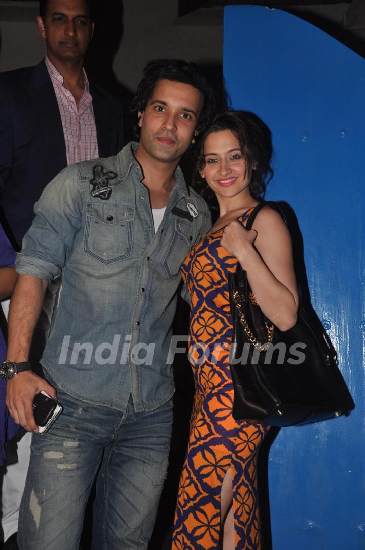 Sanjeedha and Aamir Ali at Dabboo Ratnani's 2014 Calendar launch