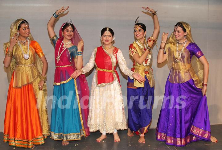 Archana Joglekar performs at the 50th year of celebrations of Archana Nrityalaya