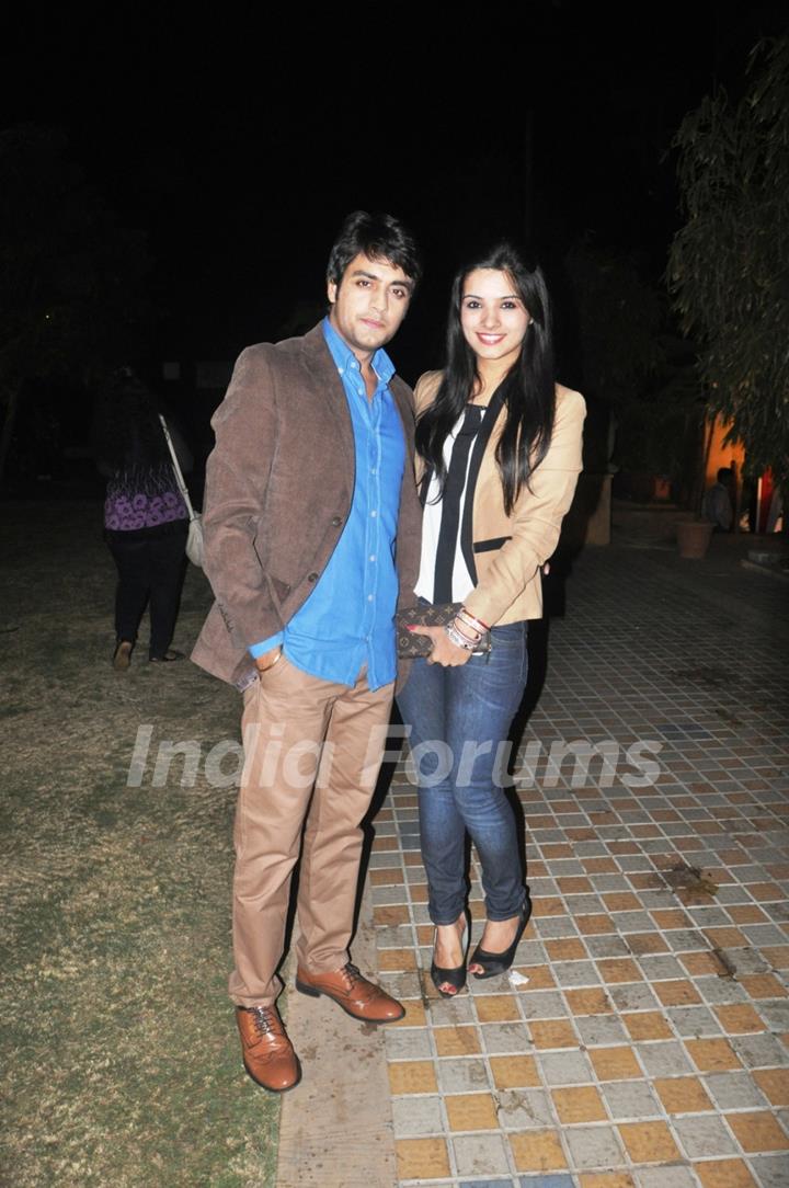 Gaurav Bajaj with his wife was seen at the GR8! Love Stories Calendar Launch