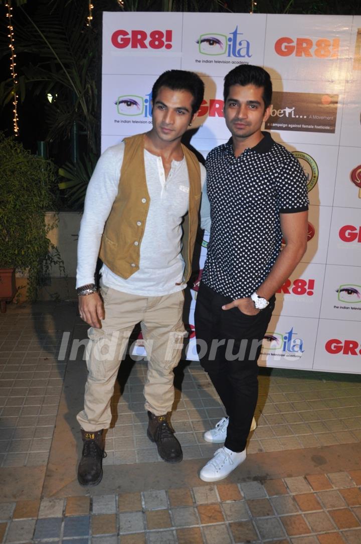 Mohammad Nazim and Vishal Singh was at the GR8! Love Stories Calendar Launch