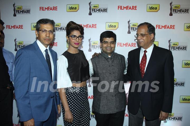 Press conference of the 59th Idea Filmfare Awards 2013