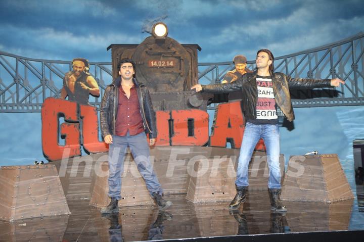 Arjun Kapoor and Ranveer Singh at Gunday - Music Launch