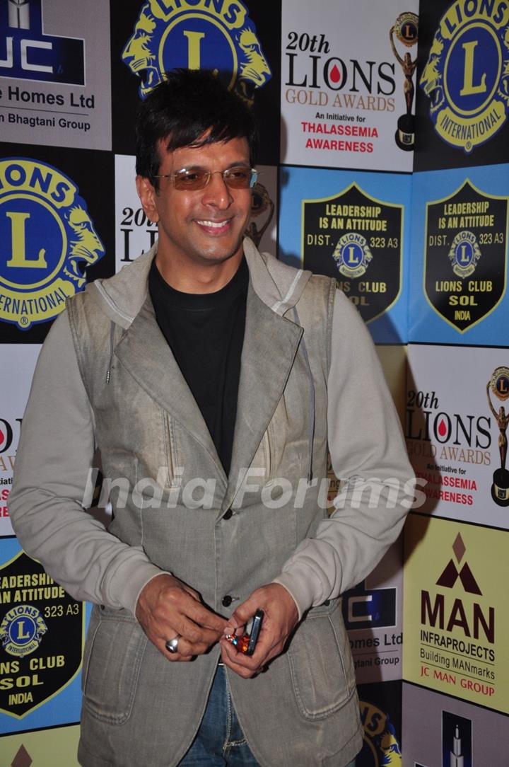 Javed Jaffrey at the 20th Lions Gold Awards