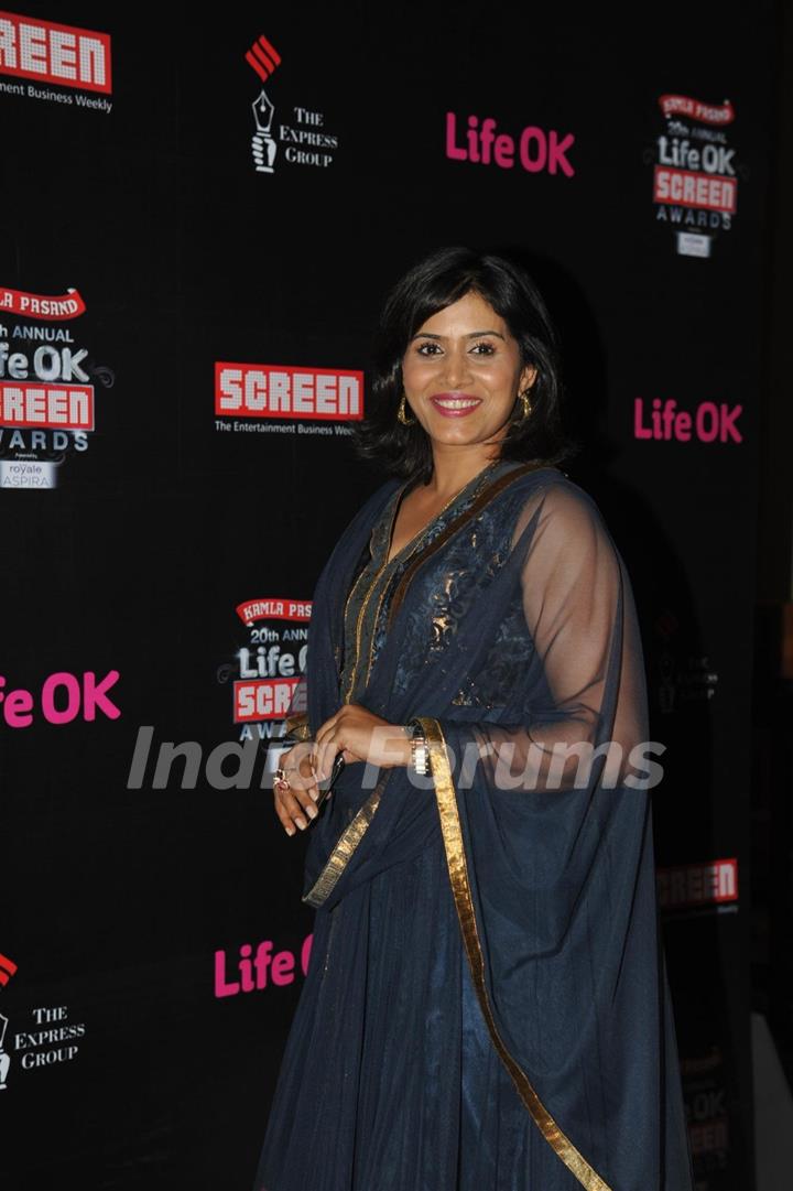 Sonali Kulkarni at the 'Life Ok Screen Awards' Nomination Party