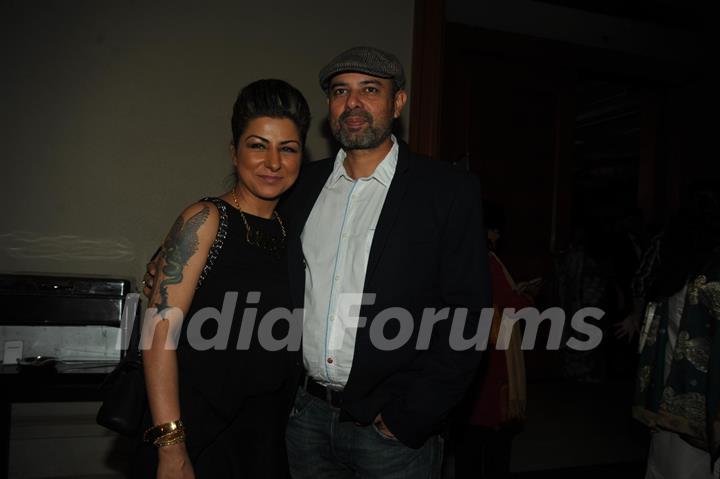 Hard Kaur and Atul Agnihotri at the 'Life Ok Screen Awards' Nomination Party