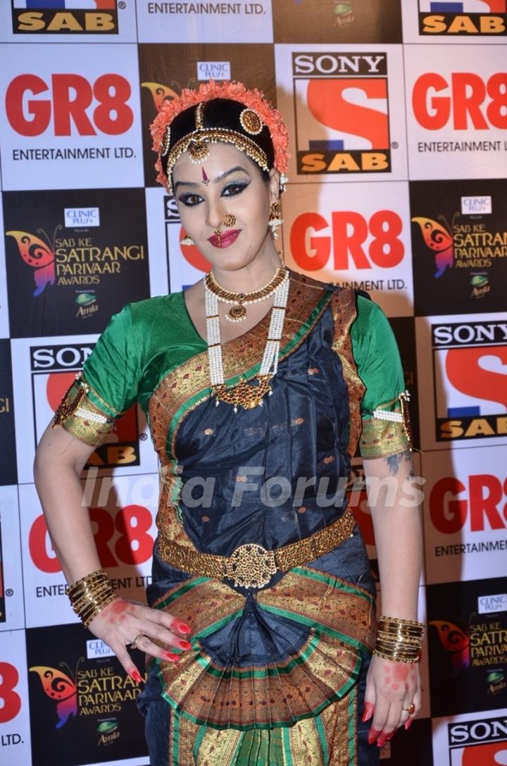 Shilpa Shinde was at SAB Ke Satrangi Parivaar Awards