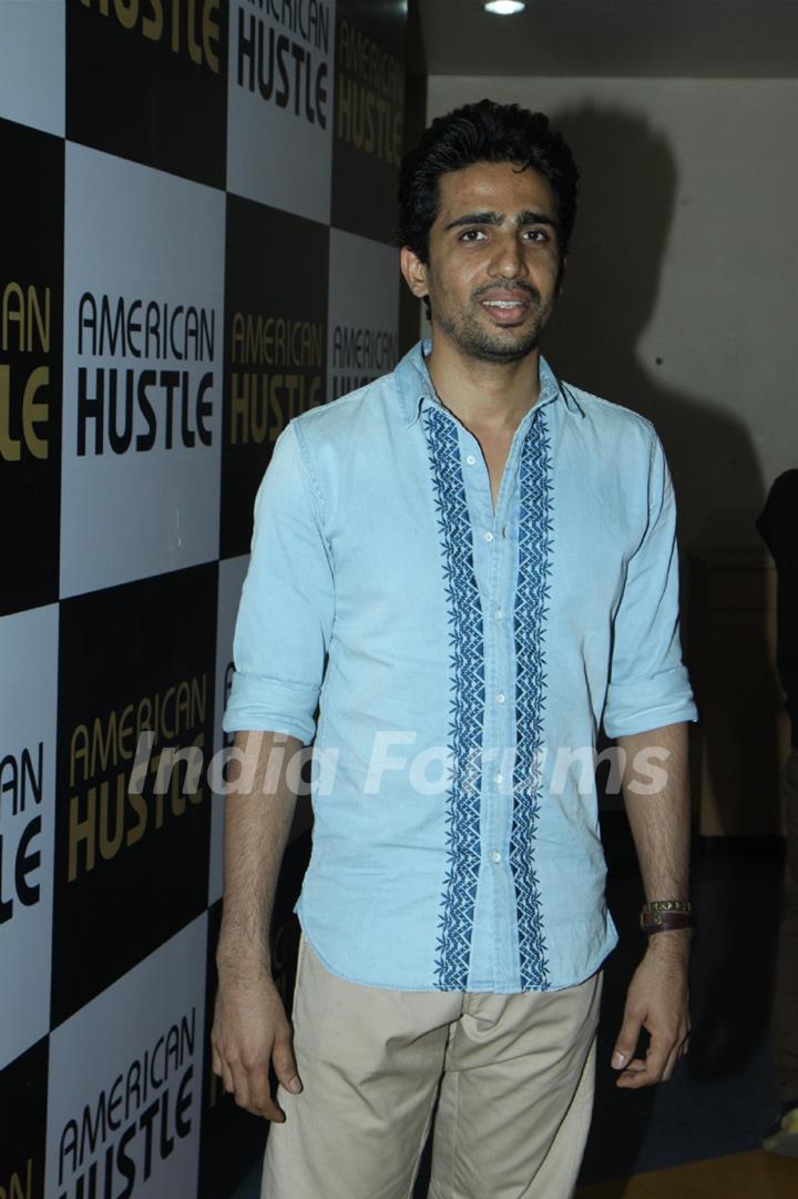 Gulshan Devaiah was at the Special Screening Hollywood Film 'American Hustle'