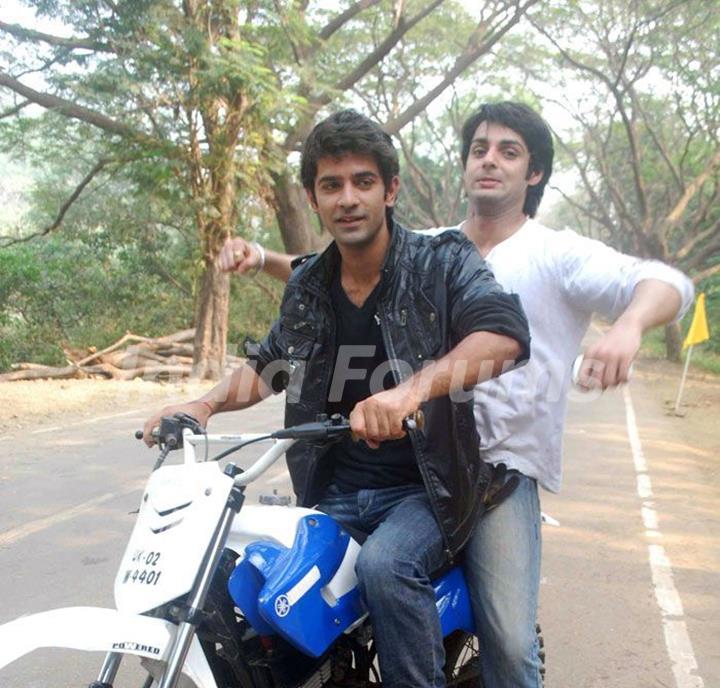 Barun Sobti and Karan Wahi