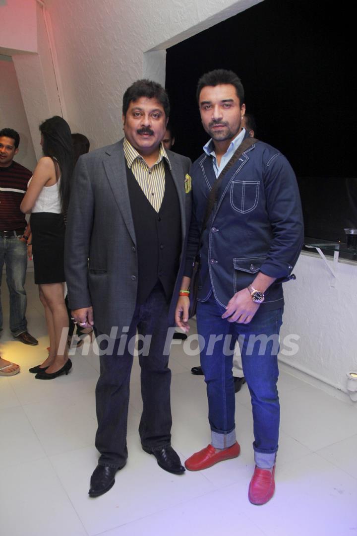 Ajaz Khan at Kapil Mehra's Birthday Party