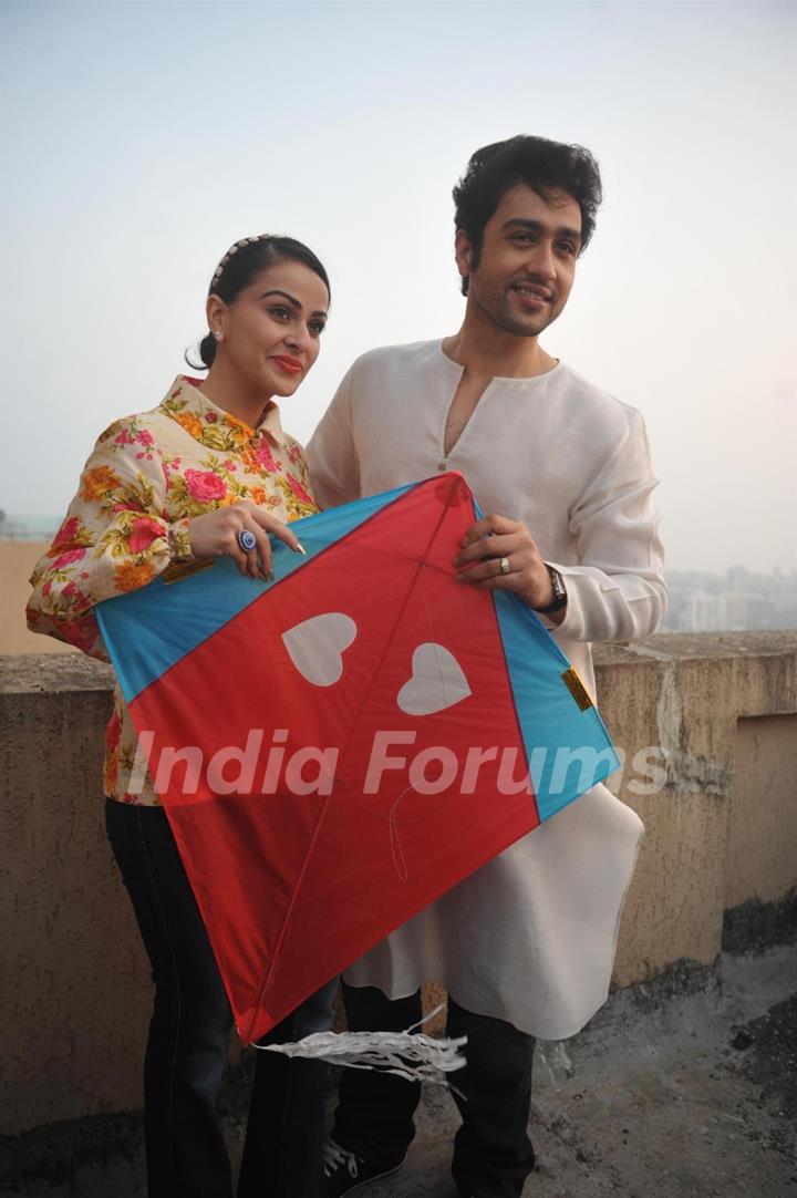 Ariana and Adhyayan celebrates Makar Sankranti together