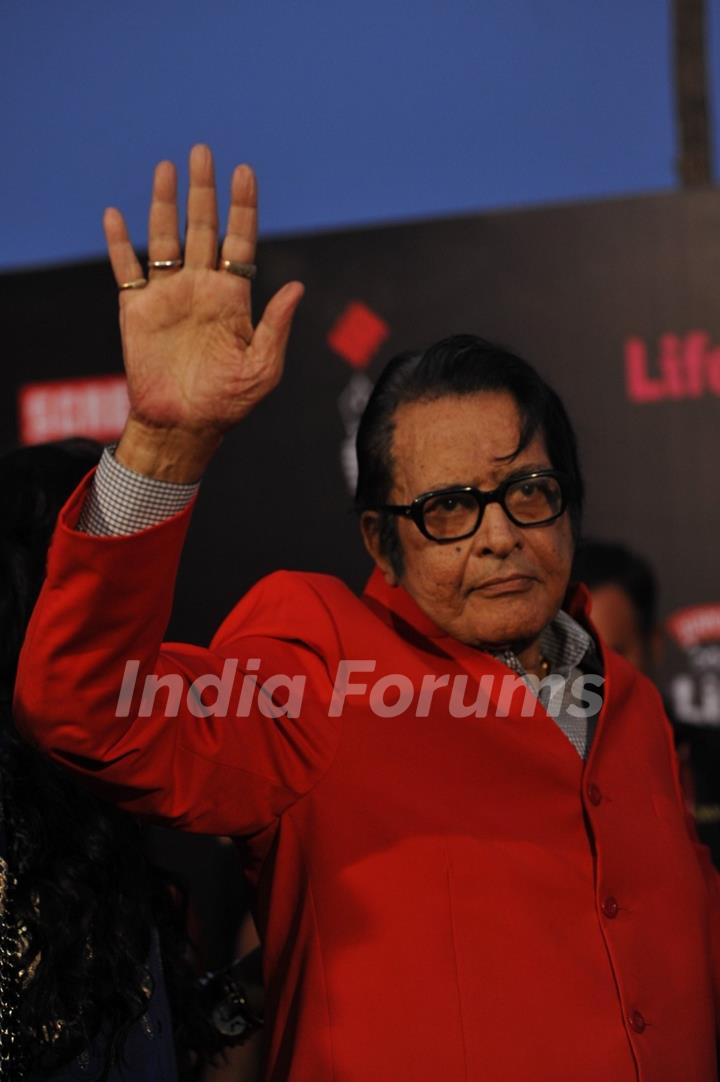 Manoj Kumar was at the 20th Annual Life OK Screen Awards