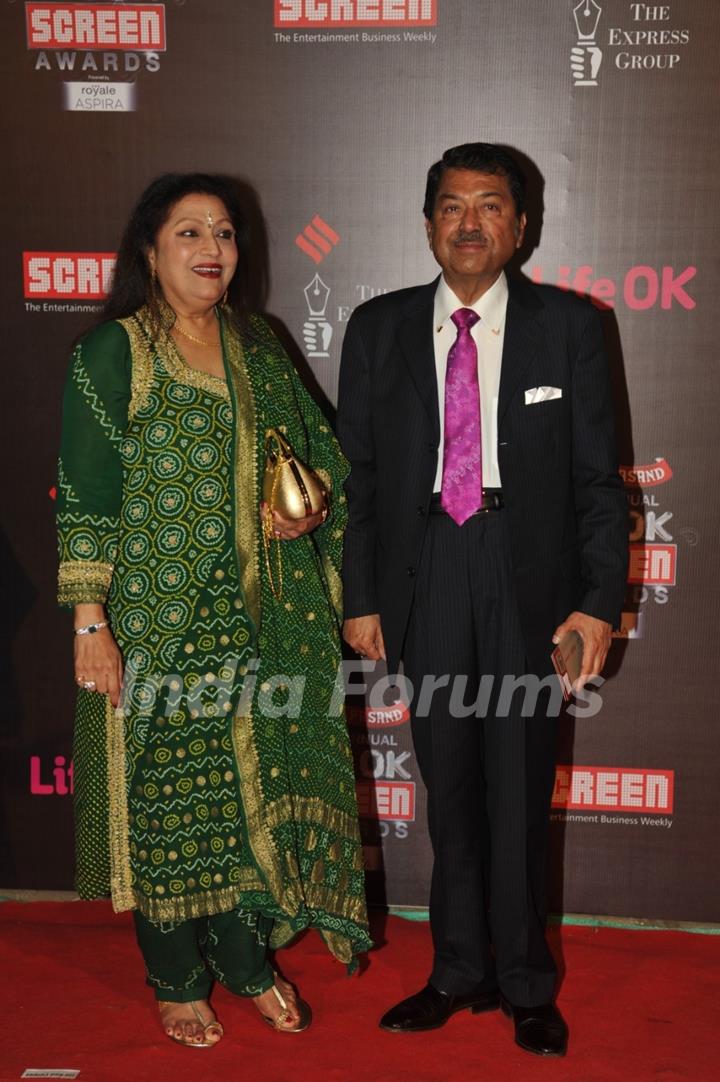 Bindu was at the 20th Annual Life OK Screen Awards