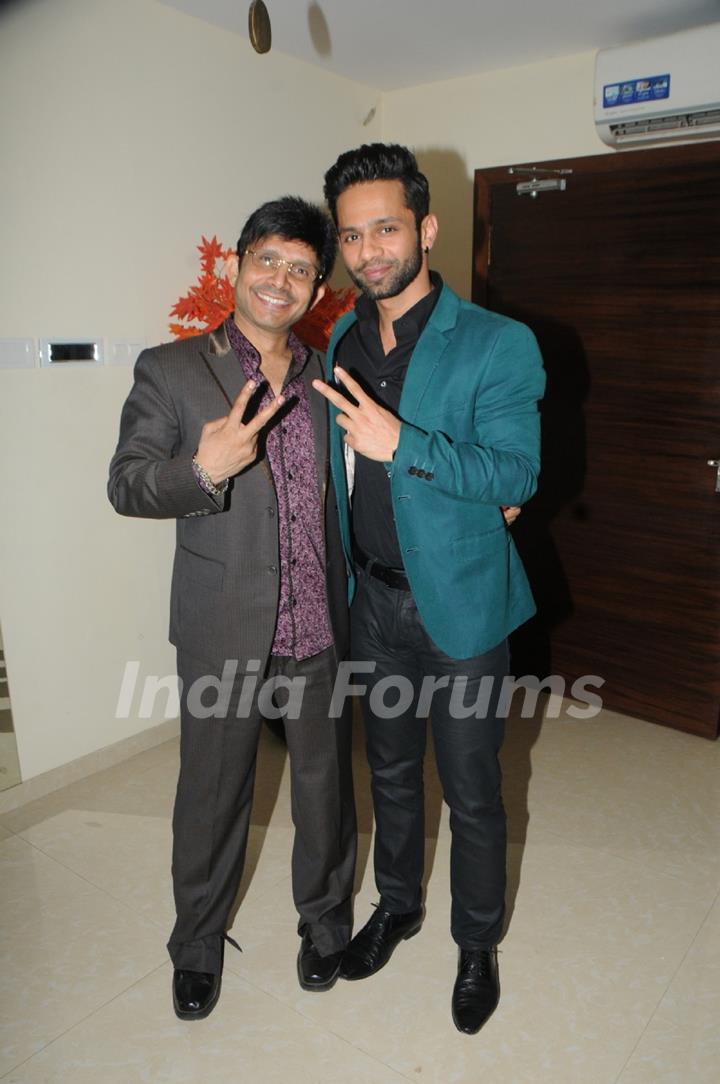 Rahul Vaidya at Kamaal. R. Khan's Birthday Bash