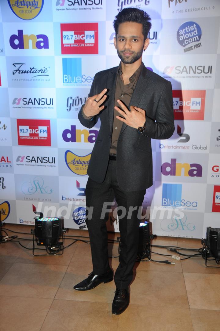 Rahul Vaidya was seen at the Music Mania Event