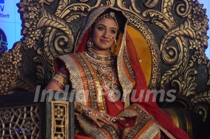Paridhi Sharma was at the Launch of Jodha Akbar e-book and mobile game launch