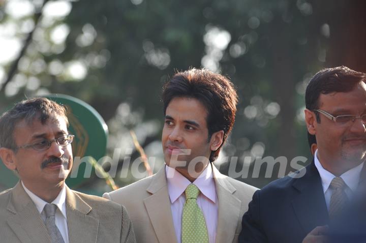 Tusshar Kapoor at the MID DAY Trophy Event