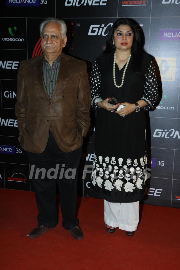 Ramesh Sippy and Kiran Juneja at Gima Awards 2013
